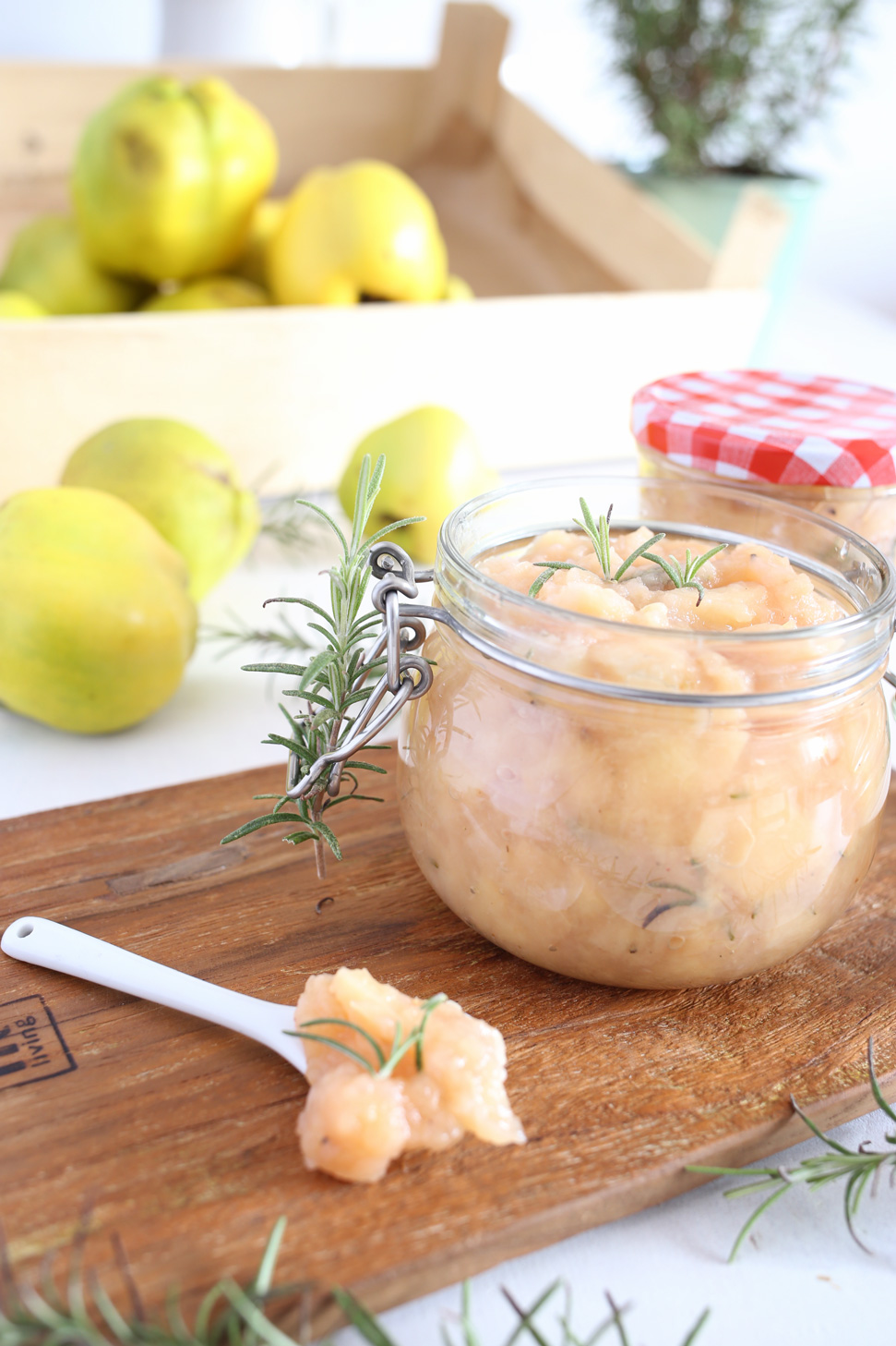 #QuinceDieQuitte: Quitten-Chutney mit Rosmarin - Pottgewächs