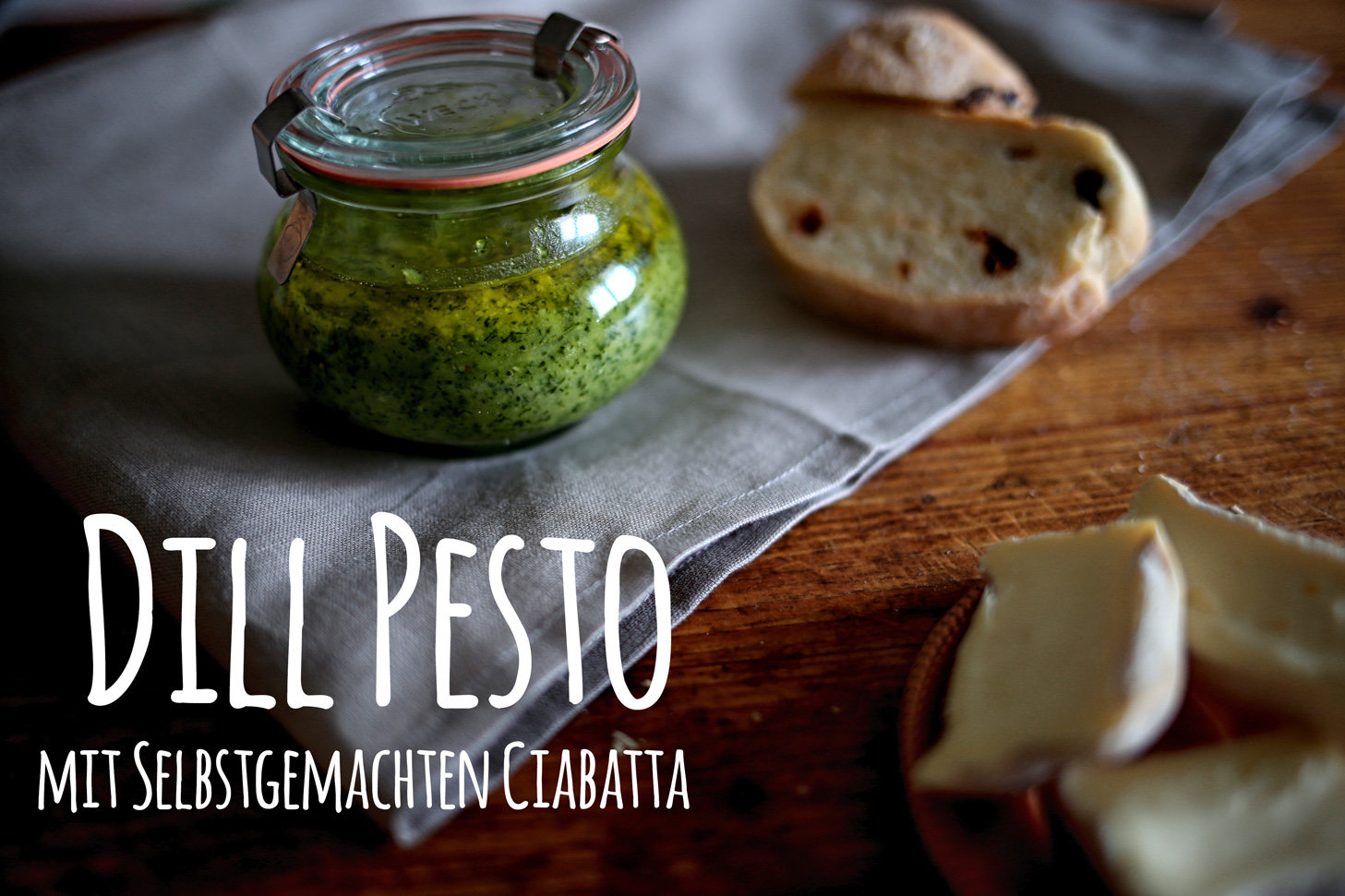 Dill-Pesto-mit-Ciabatta