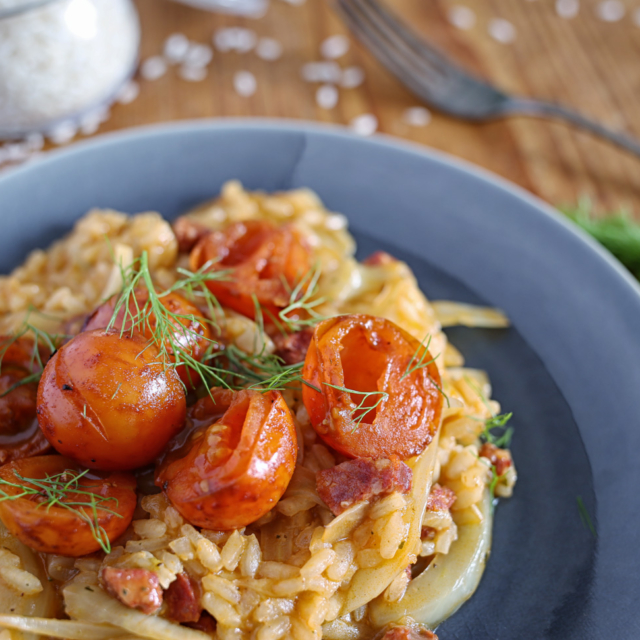 Ola Picante! Risotto mit Chorizo und Fenchel - Pottgewächs